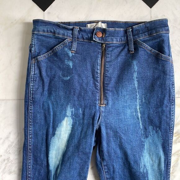 Madewell 10” High Rise Skinny Crop Jeans - Picture 3 of 10
